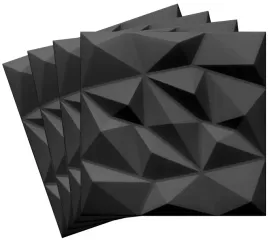czarne-kasetony-sufitowe-panele-brylant-3d-4szt