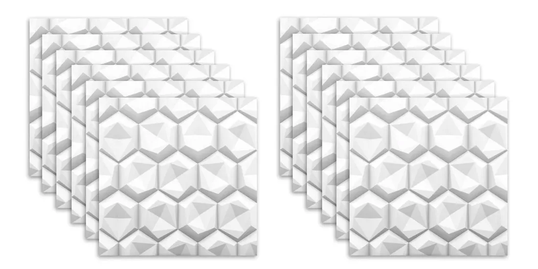 panele-scienne-3d-60x60-hexagony-12szt-432m2-stan-nowy
