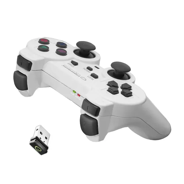 BEZPRZEWODOWY PAD GAMEPAD KONTROLER DO PS3 PC KOMPUTERA WIBRACJA USB ANALOG