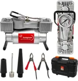 kompresor-samochodowy-dwutlokowy-z-manometrem-12v-walizka-150w-10bar-etui-kod-producenta-gmpgs9217h-stan-nowy