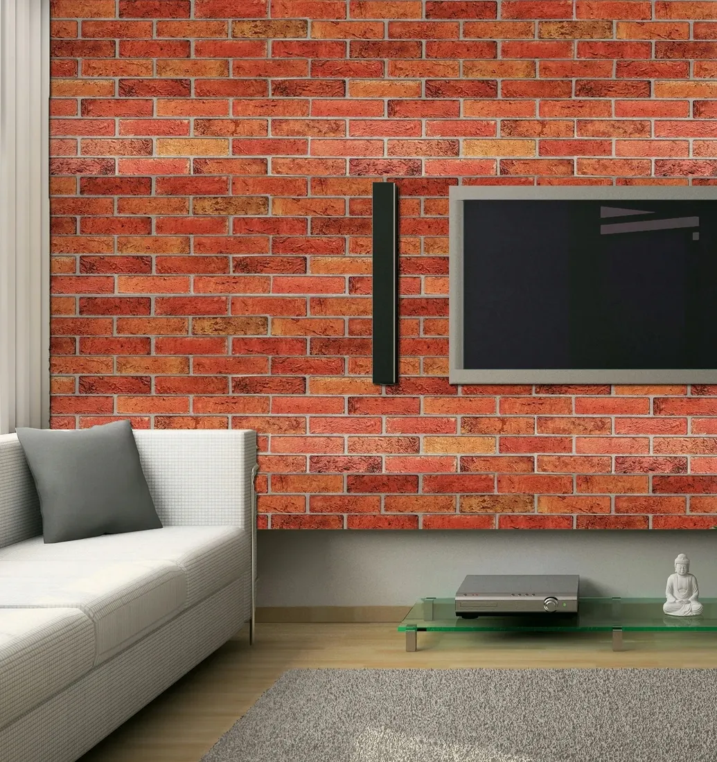 panele-scienne-pcv-3d-retro-brick-cegla-naturalna-stan-nowy