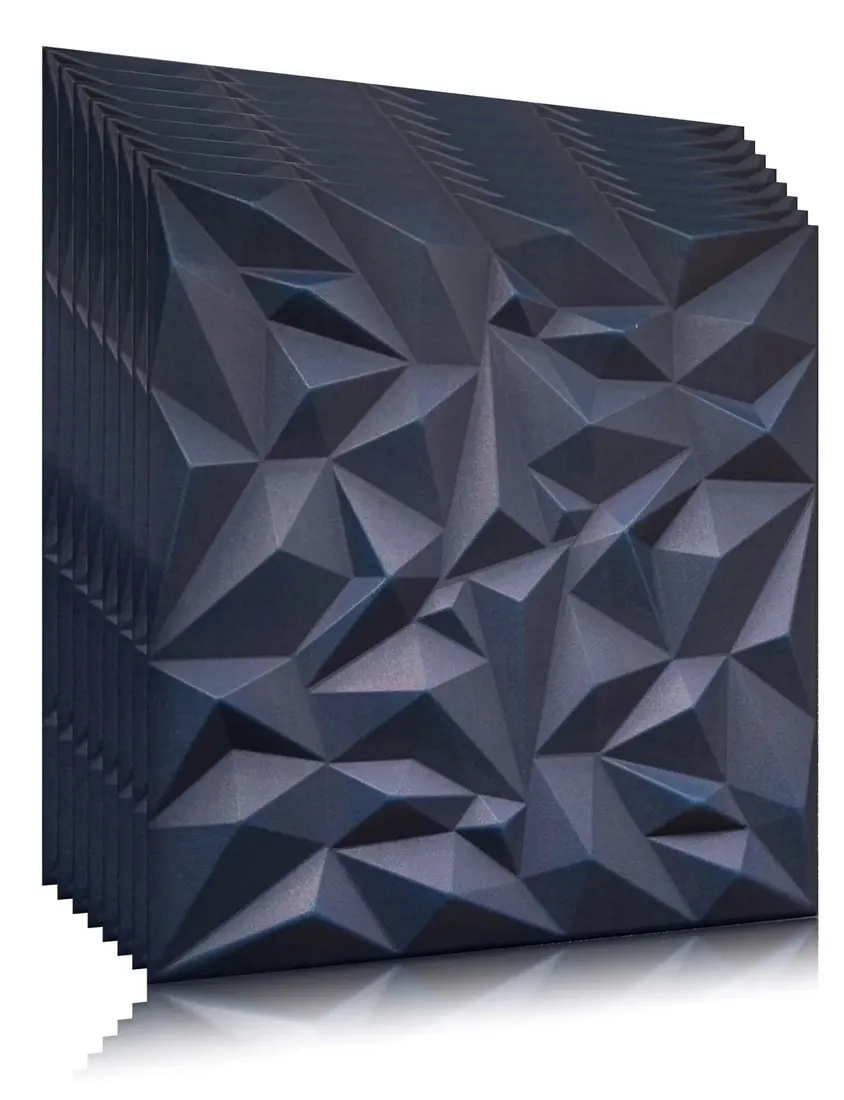 panele-scienne-kasetony-3d-ametyst-granat-8x-stan-nowy