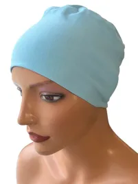 czapka-do-spania-onkologiczna-gaya-komfort-baby-blue-bezszwowa-bawelna