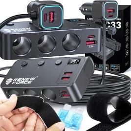 rozdzielacz-gniazda-zaplaniczki-samochodowej-rozgaleznik-12v-24v-4usb-qc-pd