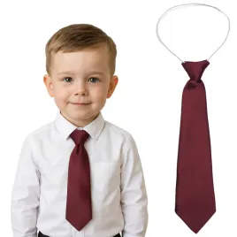 bordowy-krawat-dla-chlopca-na-gumce-elegancki-dzieciecy-krawacik-3-10-lat