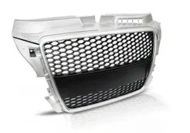 grill-przedni-audi-a3-8p-silver-rs-type