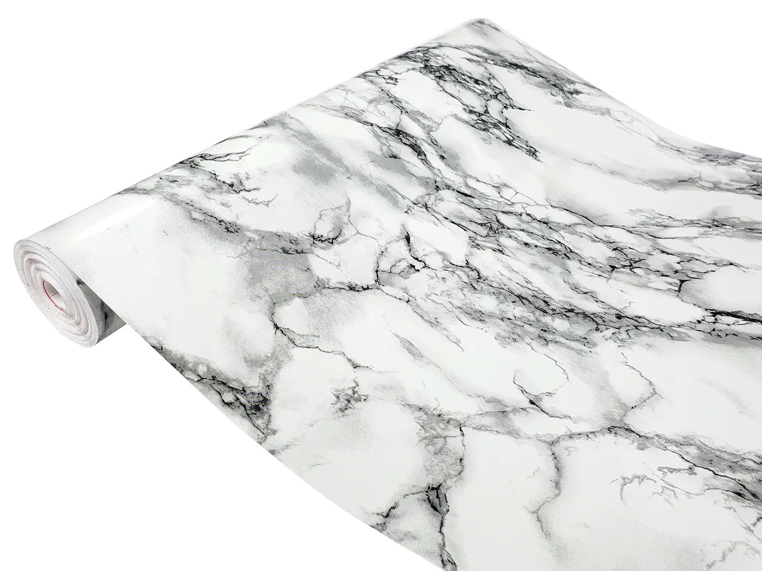 samoprzylepna-okleina-meblowa-marmur-bialo-czarny-na-regal-komode-45x990-stan-nowy