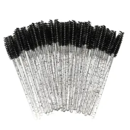 nail4u-szczoteczka-do-rzes-czarna-z-brokatem-50-sztuk