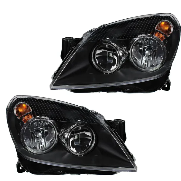 OPEL ASTRA H 2003-2012 REFLEKTORY GŁÓWNE LAMPY PRZEDNIE LEWA PRAWA KOMPLET