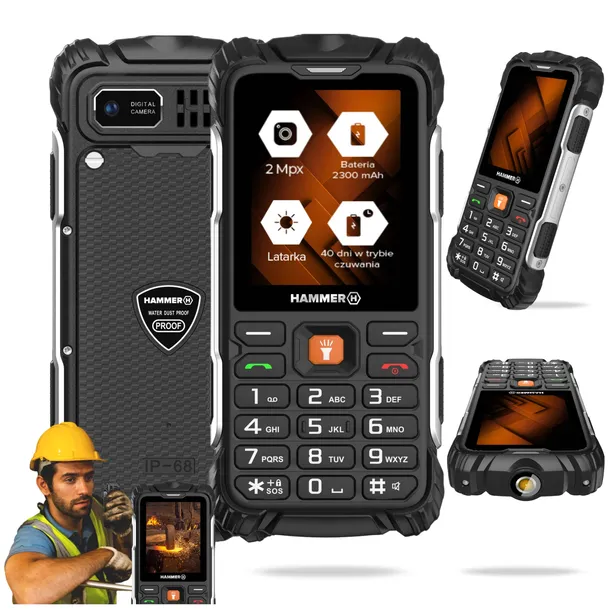 HAMMER FORGE 2G TELEFON KOMÓRKOWY WODOODPORNY MOCNY PANCERNY LIMITED