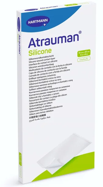 HARTMANN - Atrauman Silicone - 10 x 20 cm - 5 szt.