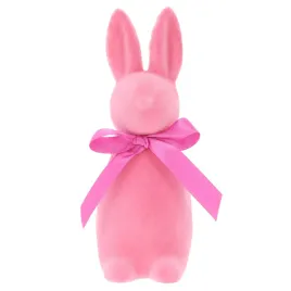 zajaczek-krolik-wielkanocny-rozowy-stojacy-flokowany-figurka-ozdoba-15-cm