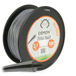 zylka-tnaca-2-7mm-100m-okragla-zbrojona-dual-power-do-kos-podkaszarek-demon