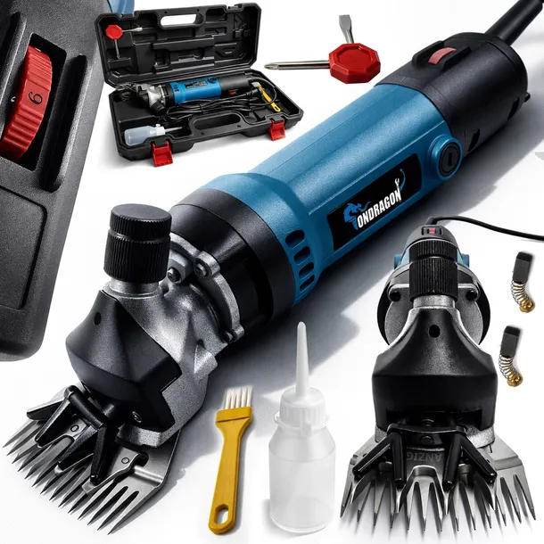 maszynka-do-strzyzenia-zwierzat-psow-owiec-koni-plynna-regulacja-1100w-stan-nowy-waga-z-opakowaniem-5-kg