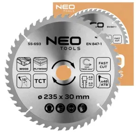 neo-tarcza-do-pilarki-widiowa-235-x-30-mm-48-zebow-atb-do-drewna-55-693