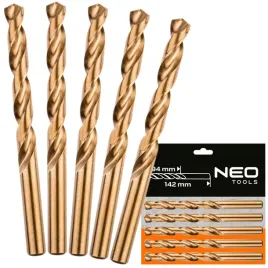 neo-tools-zestaw-wiertla-do-metalu-hss-co-11mm-din-338-5-szt-142mm-57-058-5