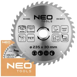 neo-tarcza-do-pilarki-widiowa-235-x-30-mm-40-zebow-atb-do-drewna-55-692