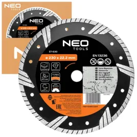 neo-tools-tarcza-diamentowa-230x22-2mm-turbo-6600rpm-na-sucho-mokro-57-630