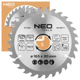neo-tools-tarcza-do-pilarki-widiowa-165-x-30-mm-30-zebow-do-drewna-57-652