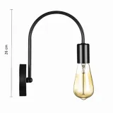 kinkiet-retro-luk-e27-loft-czarny-stan-nowy