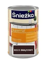 sniezka-supermal-emalia-nitro-brazowy-polysk-10l