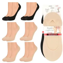 stopki-damskie-do-balerinek-z-silikonem-comfort-low-marilyn-6-par