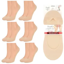 stopki-damskie-do-balerinek-bezowe-z-silikonem-comfort-low-marilyn-6-par