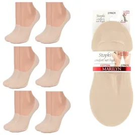 stopki-damskie-bezowe-wyzsze-z-silikonem-comfort-net-high-marilyn-6-par