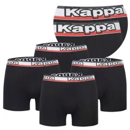 markowe-bokserki-kappa-majtki-meskie-bawelniane-sportowe-4-pak-czarne-s