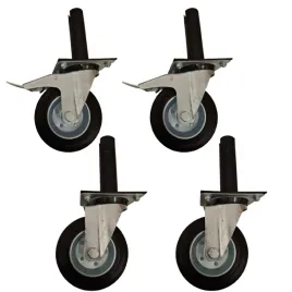 kola-do-rusztowania-160-mm-4-szt-obrotowe-metal-2-z-hamulcem-zestaw-kolka