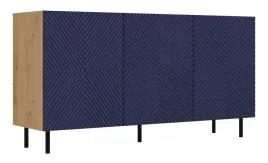 komoda-kama-3-drzwi-3k-ryflowany-front-granatowy