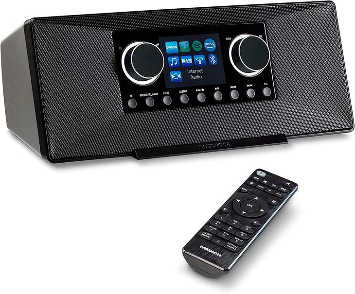INTERNETOWE RADIO CYFROWE MD89289 DAB+ USB CZARNE