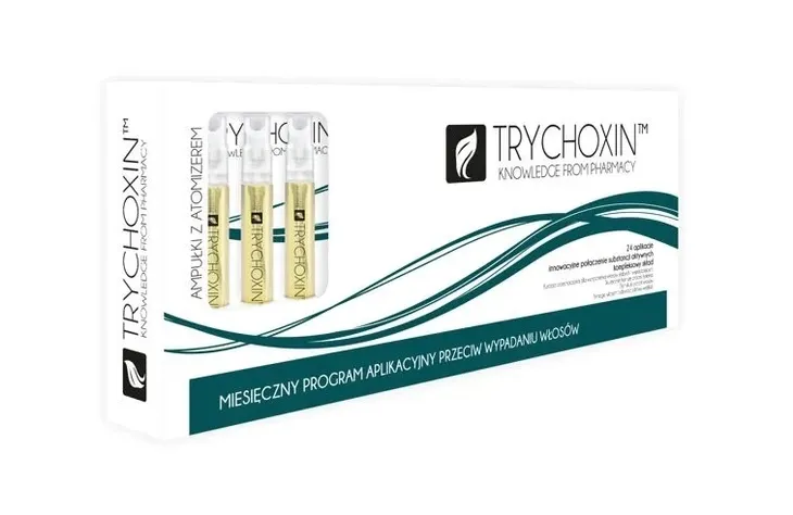 Trychoxin Kuracja przeciw wypadaniu włosów ampułki