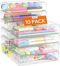 lifewit-plastikowy-pojemnik-z-zatrzaskami-organizer-piornik-10-sztuk