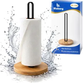 stojak-na-recznik-papierowy-15x31-cm-czarny-metal-bambus-stojak-kuchenny