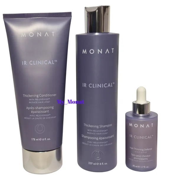 MONAT IR CLINICAL Szampon Odżywka kuracja
