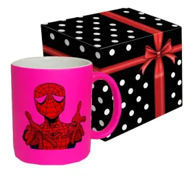 kubek-neon-rozowy-spiderman-14-prezent