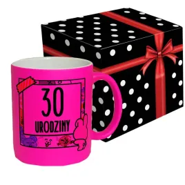 kubek-neon-rozowy-30-stka-17-prezent