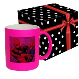 kubek-neon-rozowy-spiderman-13-prezent