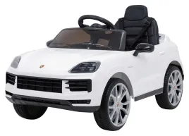 autko-na-akumulator-dla-dzieci-porsche-cayenne-2x45w-bialy-bdm0990-bia