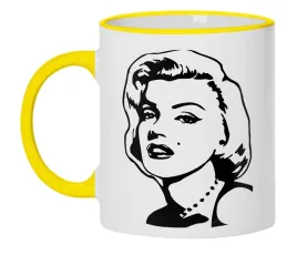 kubek-bialy-zolte-brzegi-m2p-marilyn-monroe-01