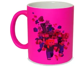 kubek-neon-rozowy-prezent-m2p-minecraft-01