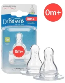dr-brown-s-smoczek-do-butelki-waski-poziom-1-0m