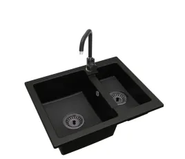 kuchenny-zlewozmywak-granitowy-15-komory-bateria-steel-syfon-czarny