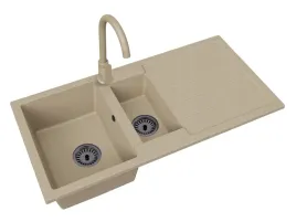 kuchenny-zlewozmywak-granitowy-poltorakomorowy-ociekacz-bateria-syfon-czern