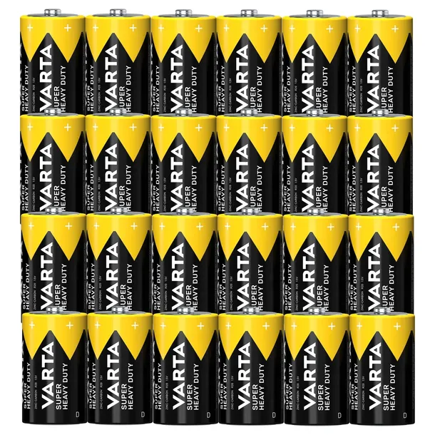 VARTA R20 D SUPER HEAVY DUTY 1.5V pakiet 24 sztuk