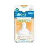 dr-browns-options-plus-smoczek-szeroki-3m-level-2-stan-nowy-material-silikon