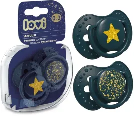 lovi-smoczek-0-3m-stardust-green