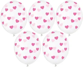 balon-przezroczyste-w-rozowe-serca-roz-30-cm-5-szt