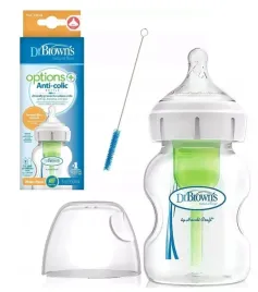 butelka-dr-brown-150-ml-szeroka-szyjka-smoczek-poziom-1-0m-wb51600